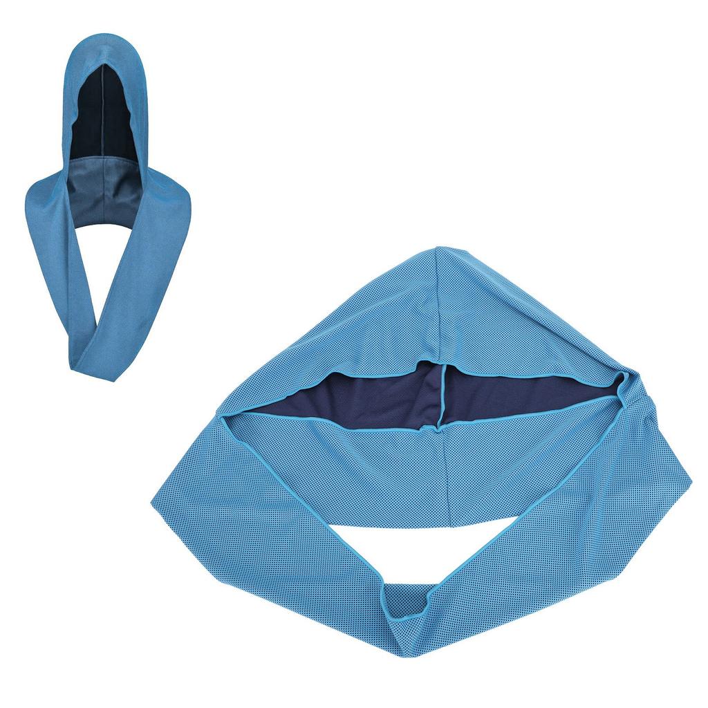 U Shaped Cooling Hoodie Towels      Cooling Breathable Sun   Cooling Towel for Hot Weather