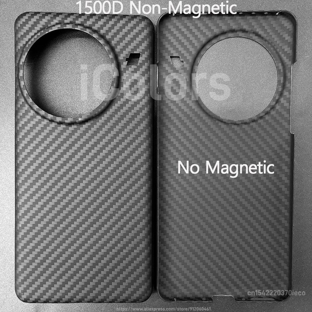 For OnePlus 13 Aramid Carbon Fiber Case Ultra Thin Lightweight Armor Protective Cover Compatible with MagSafe