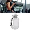 Tragbare Wasserflasche 1,7L Großes Fassungsvermögen Verdickter Kunststoff Trinkkessel Behälter für Sport