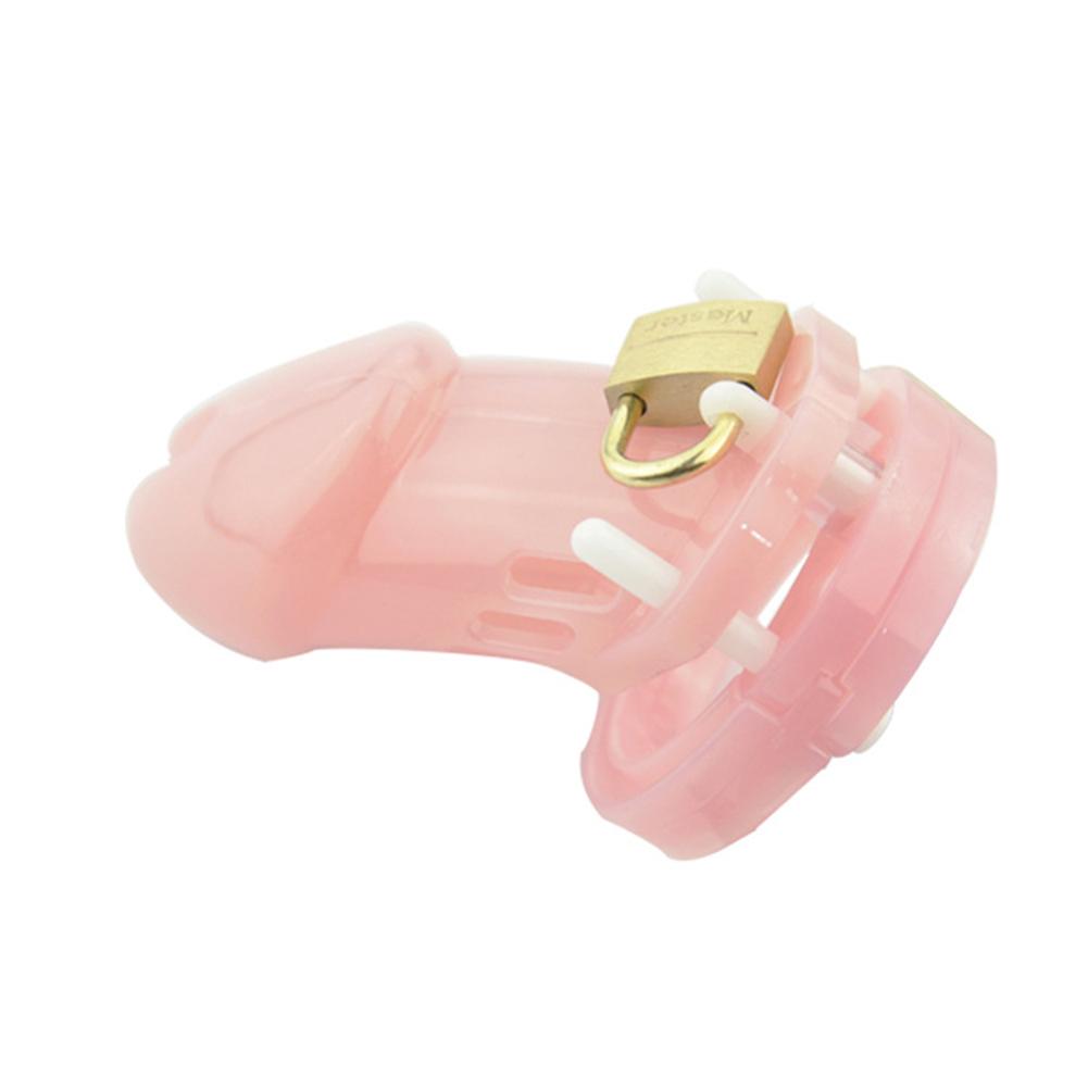 Penis Device Male Chastity Control Cock Lock Cage with Ring Sex Toy BDSM Prop sex toys for man great sex stimulation