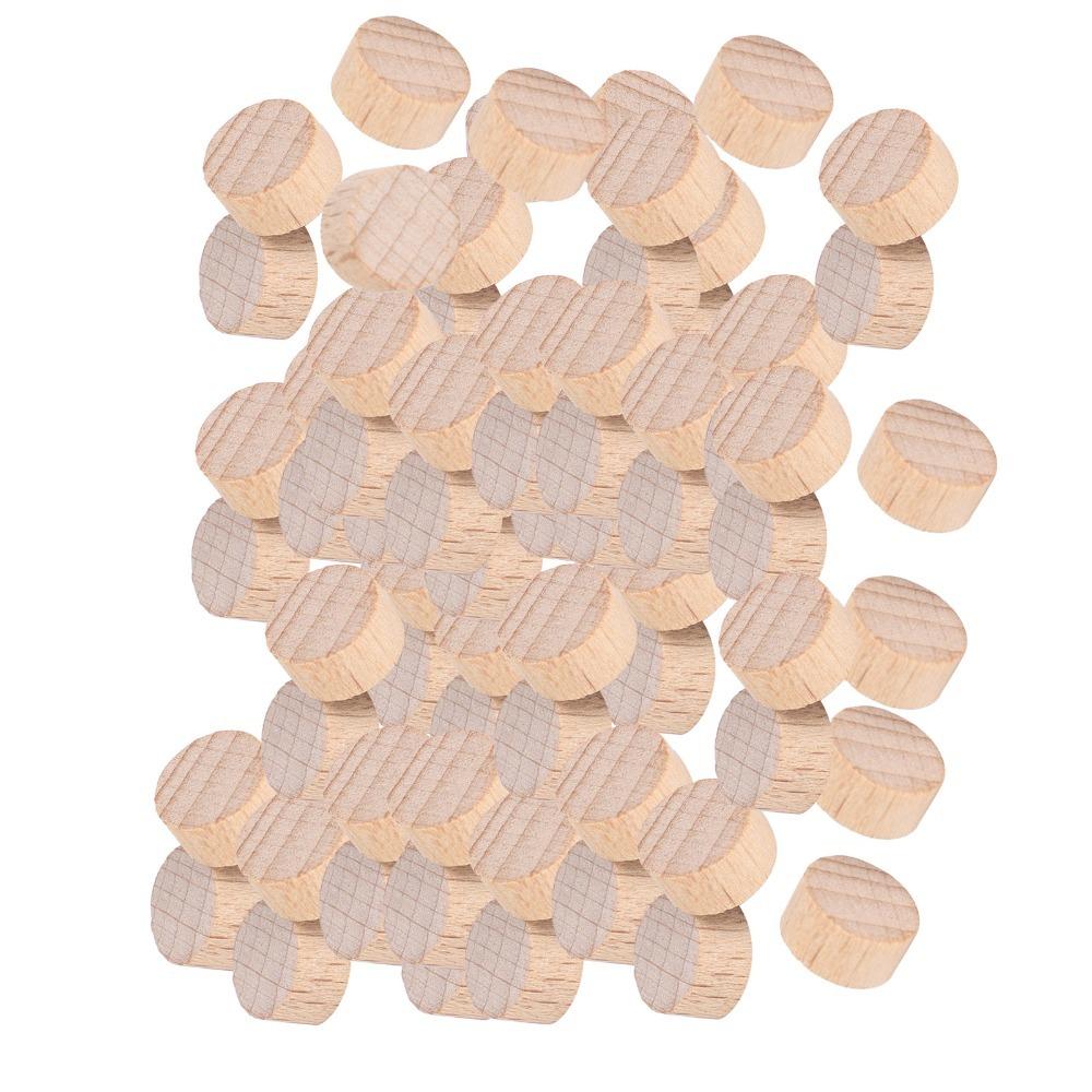 300 шт. Круглые деревянные диски 1 см Деревянные заготовки Дерево Ручная работа DIY Деревянные диски Поделки DIY S