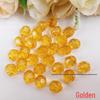 10MM Transparent Acrylic Corner Beads: DIY Handmade Curtain Ornaments, Imitation Crystal and Colored Loose Beading Materials
