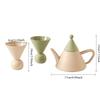 Ins Creative Ceramic Coffee Cup Set Home Water Cups Kettle Gift Box European Style Afternoon Teacup Sets Living Room Tableware