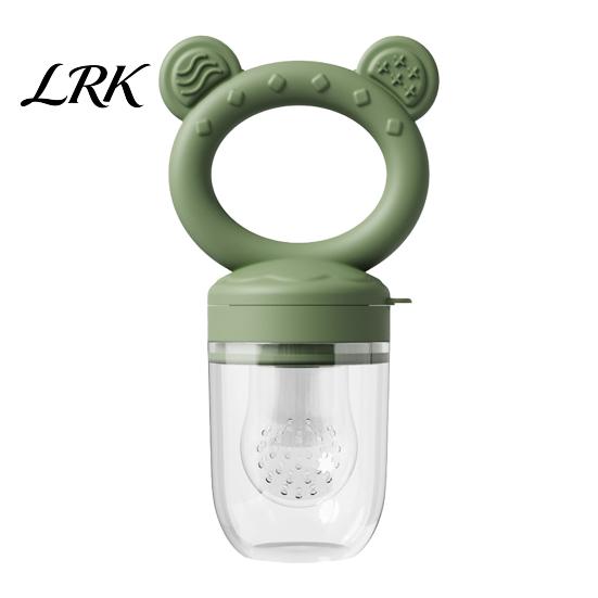 Baby Feeding Training Tool Silicone Fruit Feeder/Mold, Food Teething Relief Pacifier, Easy Pacifier to Hold Safe Chewer for Infants Travel Feeder