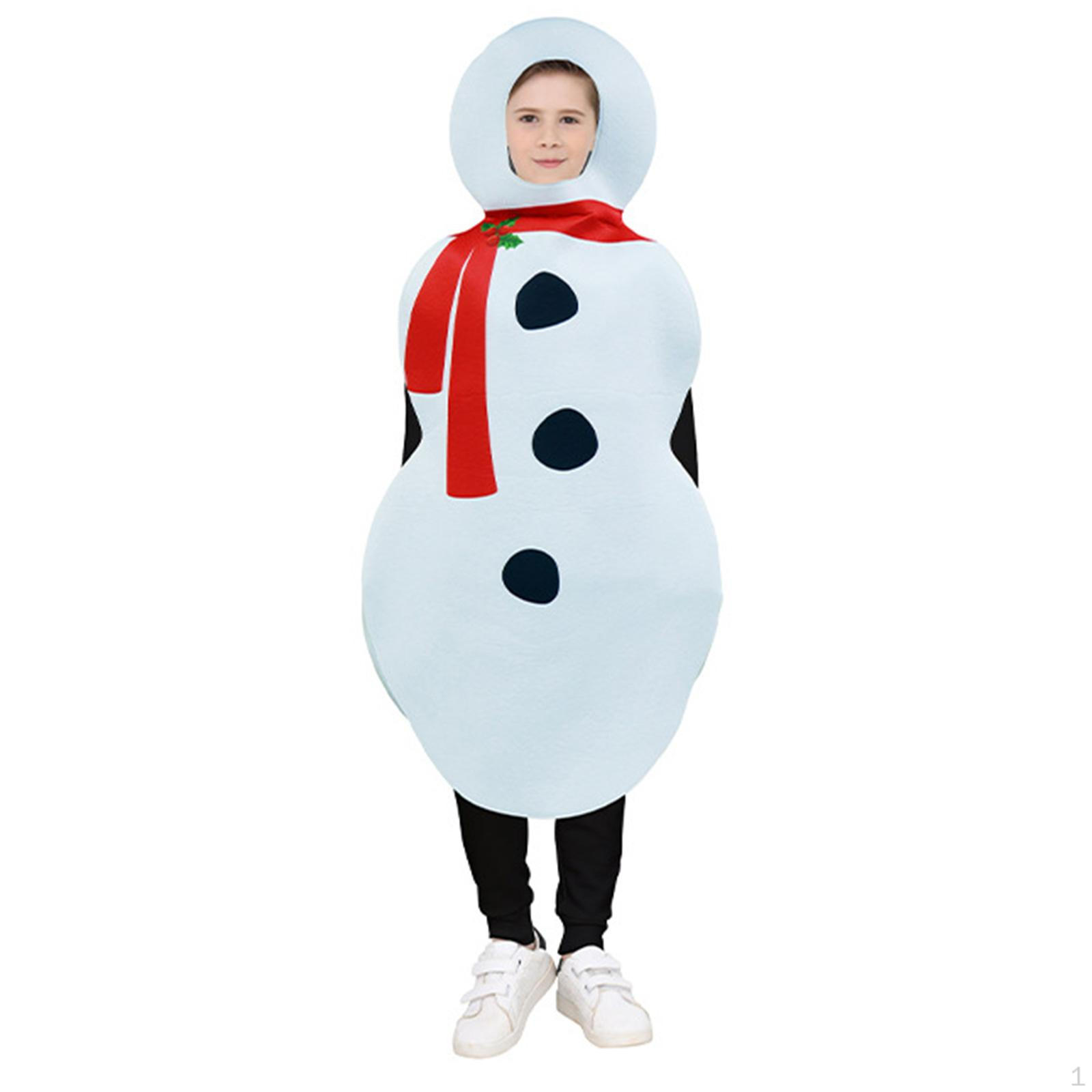 

Рождественские костюмы Одежда для переодевания на сцену Представление Ролевая игра Adults_Snowman