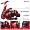 Telescopic Spinning Fishing Rod and Reel Combos Carbon Fiber 1.8m-2.4m with  Fishing Reel Set