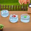 1 Set Multicolors Fish Tank Miniatures Resin Fish Ornaments Fairy Garden Decoration Moss Terrarium Micro Landscape