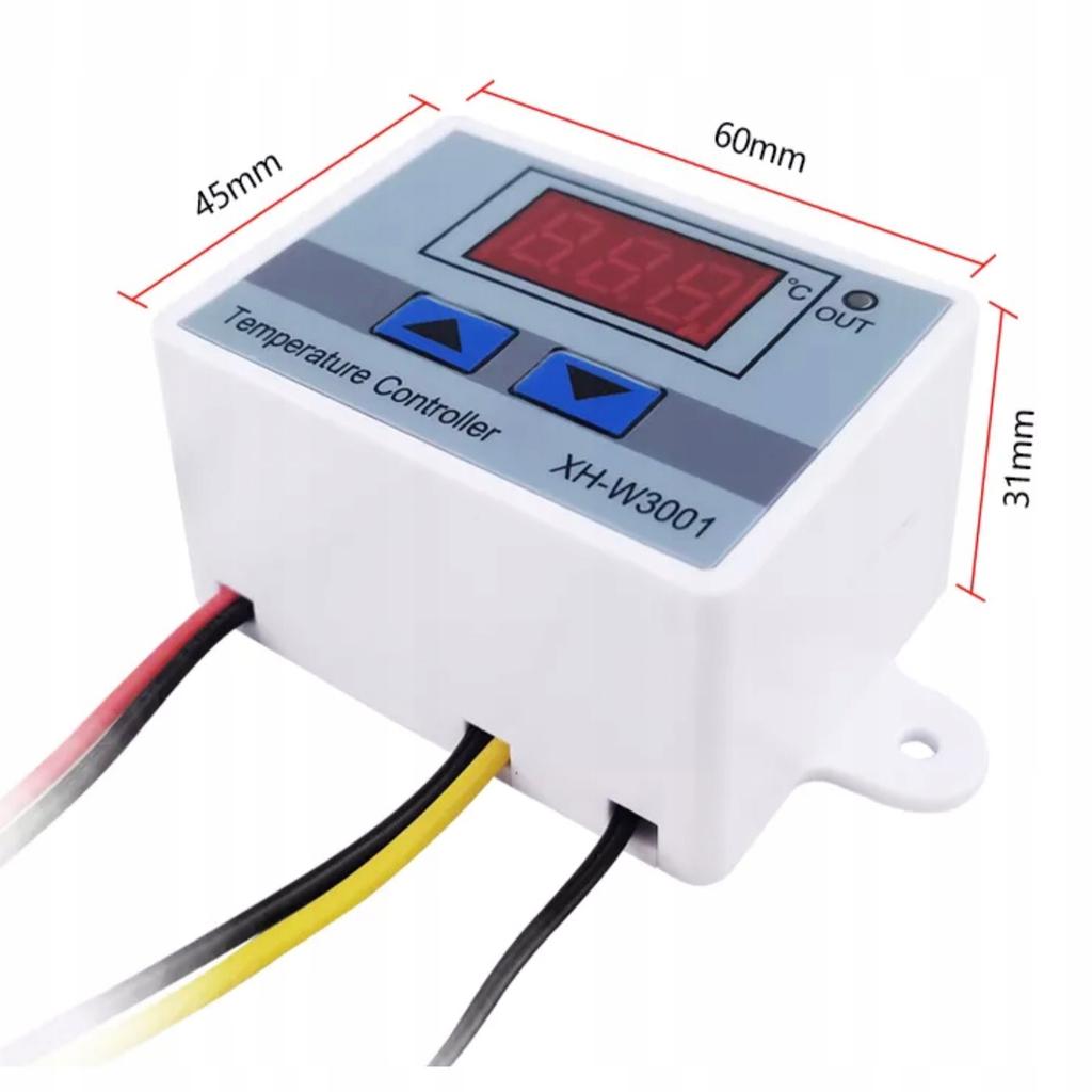 Electronic Thermostat 110-240V Xh-W3001 1500W