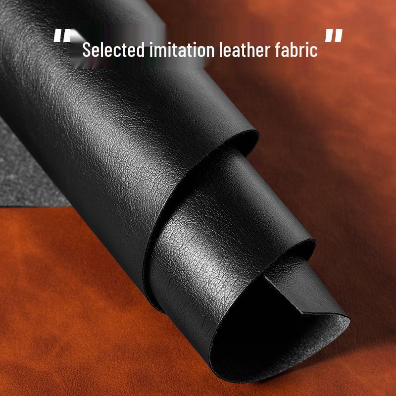 A4 Business Leather Hardcover Notebook - Large & Extra Thick Retro Meeting Record Book