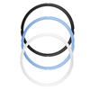 3 Pieces Efficient Silicone Seals Silicone Gasket Sealing Rings Kitchen Accessories Spare Part for 6QT Pressure Cookers