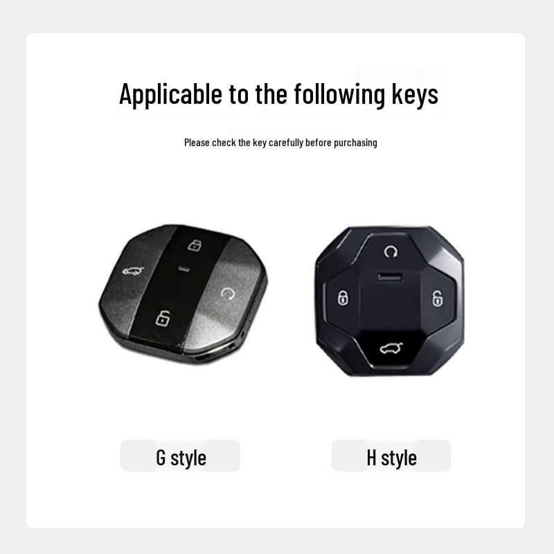 Jetour Traveller T1/T2 Key Case: Robust Shell Protection with Metal Buckle