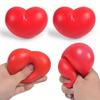 1/4pcs Heart Stress Ball Valentine Gift, Squeeze Toy for Classroom Exchange, Cute Anxiety Relief Party Favor for Kids & Friends