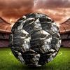 Snake and Skull Indoor Soccer Ball Size 5 Colorful All Ages Machine Stitched PVC Competition Ready Durable High-Bounce