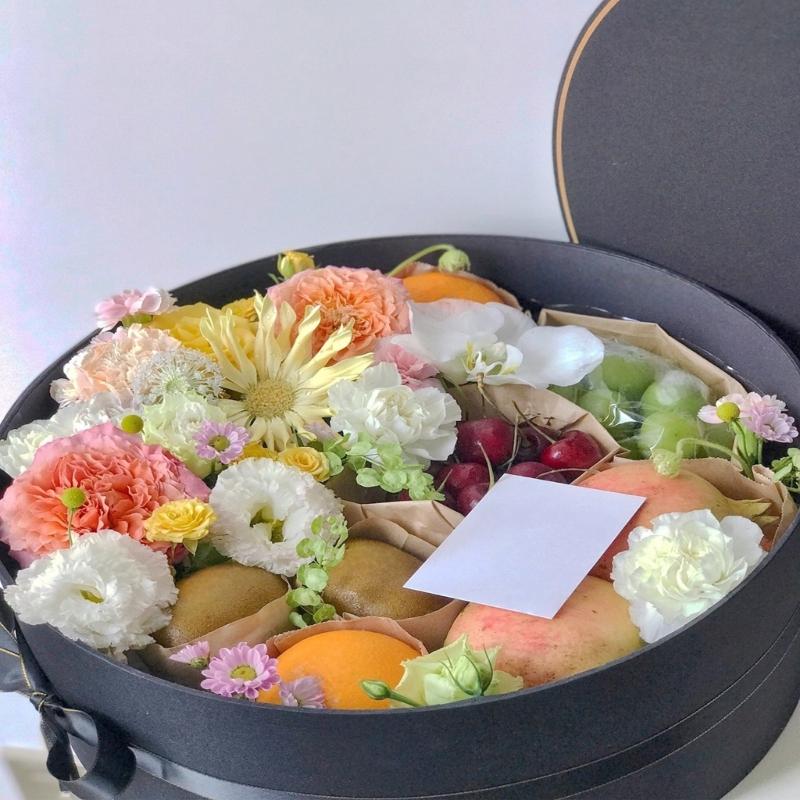 Heart Shaped DIY Flower And Fruit Packaging Box For Weddings And Special Event