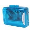Cassette Player Portable Recorder Transparent Retro with Earphone for Cassette Tape