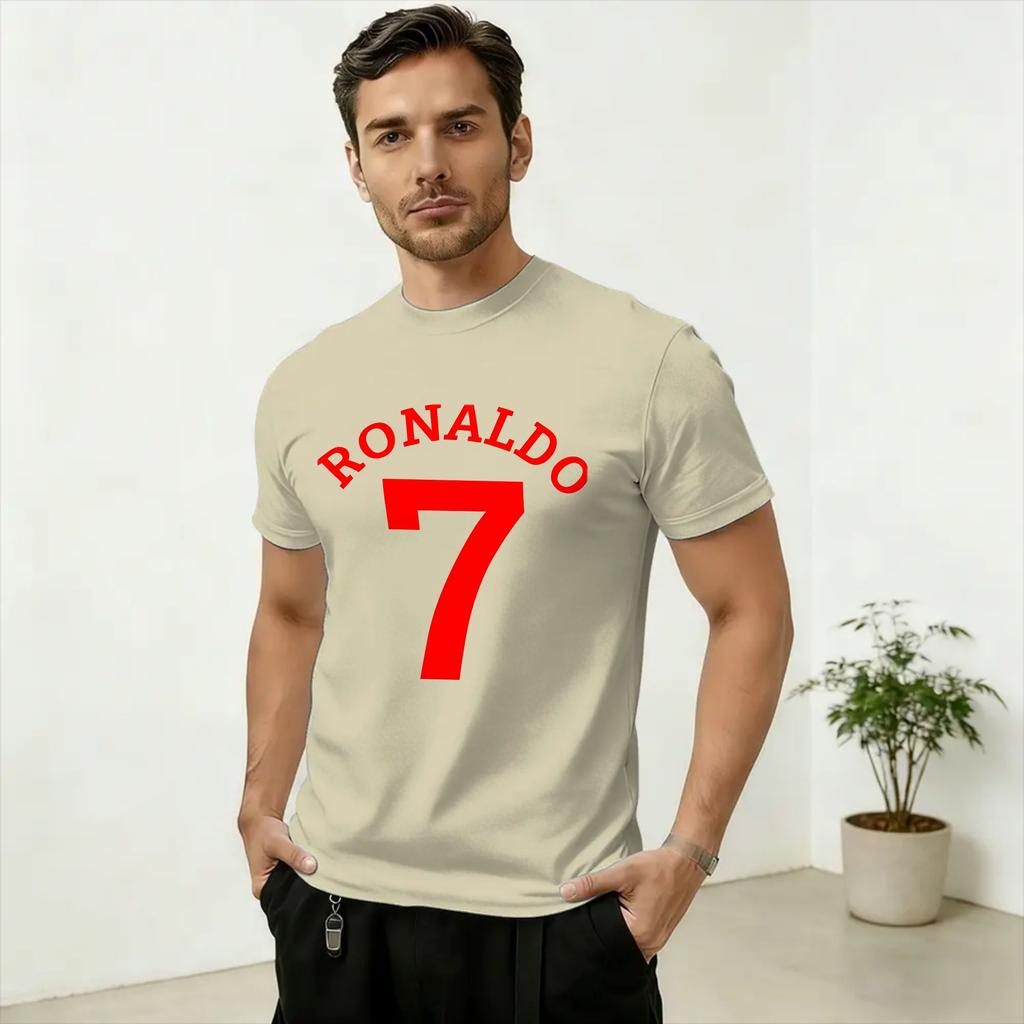Football Legend 2026 Ronaldo TShirt Summer Harajuku T Shirts Unisex Cotton O Neck Oversized Tees ShortSleeved Y2K Funny Tshirt