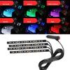 12led Car Interior Ambient Foot Strip Light Kit Backlight Atmosphere Decorative Auto 5v/12v Accessories Lamp Usb Neon Vehic S9x2