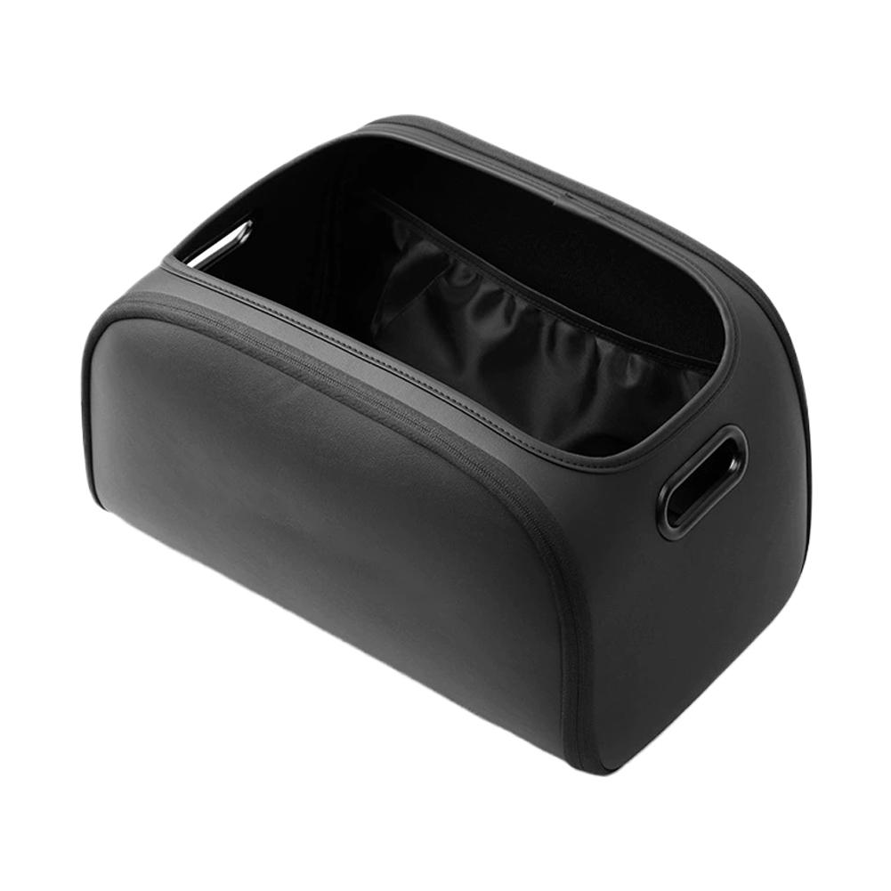 Car Trunk Organizer with Built-in Pocket for Truck SUV RV Sedan Auto Interior Grocery Cargo Travel Road Trip Storage Box Essenti