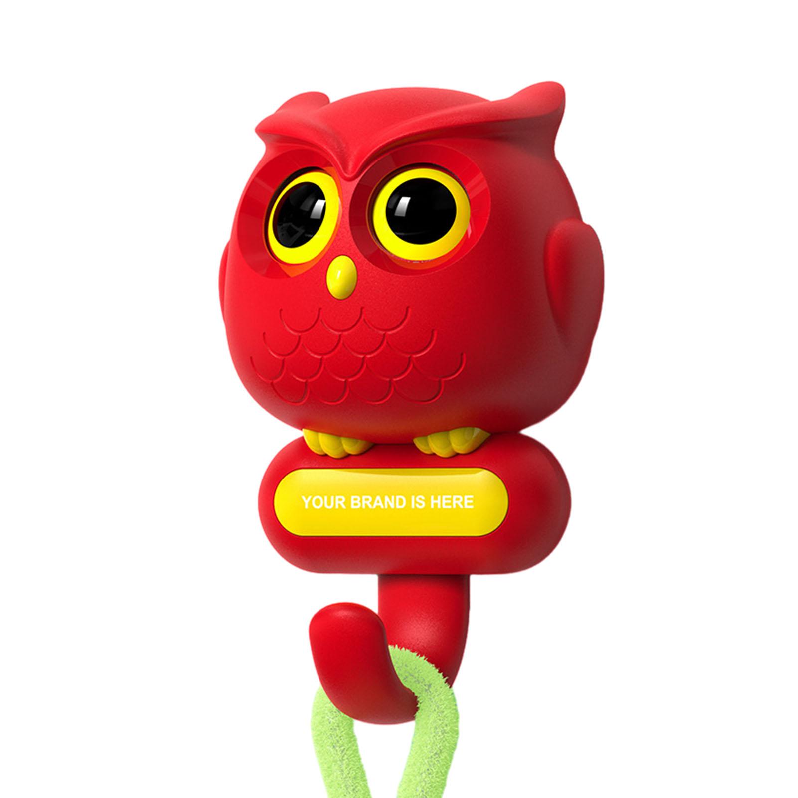 

Уникальный крючок в форме совы, многоцелевой брелок, подвесной крючок для кухонных принадлежностей красный