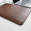 Étui de Protection pour Ordinateur Portable en Cuir PU Simple Étui de Protection Imperméable pour Tablette (12-16 Pouces)