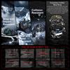New Outdoor Sports GPS Smart Watch 5ATM Waterproof Swim Watches 4GB Memory Music GPS Offine Map Sports Smartwatch 860MAH Battery
