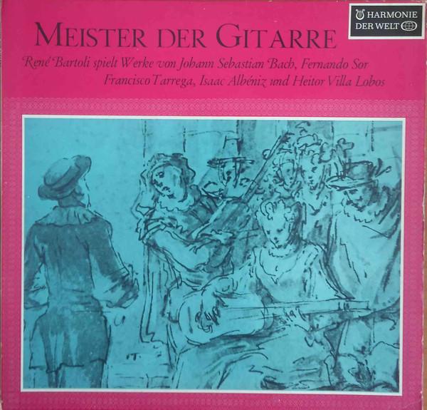 

LP Record JOHANN SEBASTIAN BACH FERNANDO SO Meister Der Gitarre HW316102 Harmonie Der We 1967 Germany Classical Used