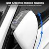 For Volkswagen VW 2Pcs Carbon Fiber Car Rain Eyebrow Sticker For Volkswagen VW VK Golf1 Golf2 Golf3 Golf4 Golf5 Golf6 Golf 7 Gol