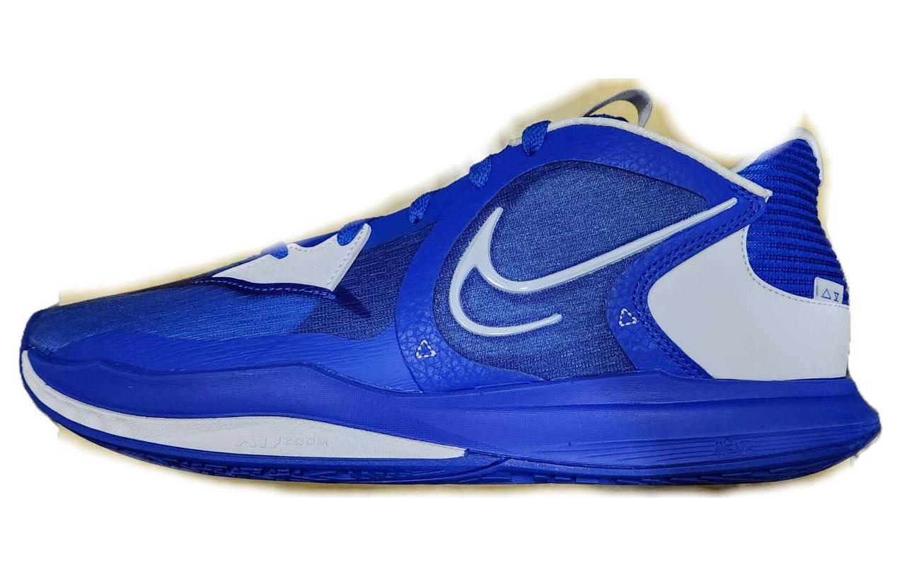 Nike Kyrie Low 5 Abrasion Resistant Breathable Low top Basketball Shoes Men s Blue DX6651-400 41