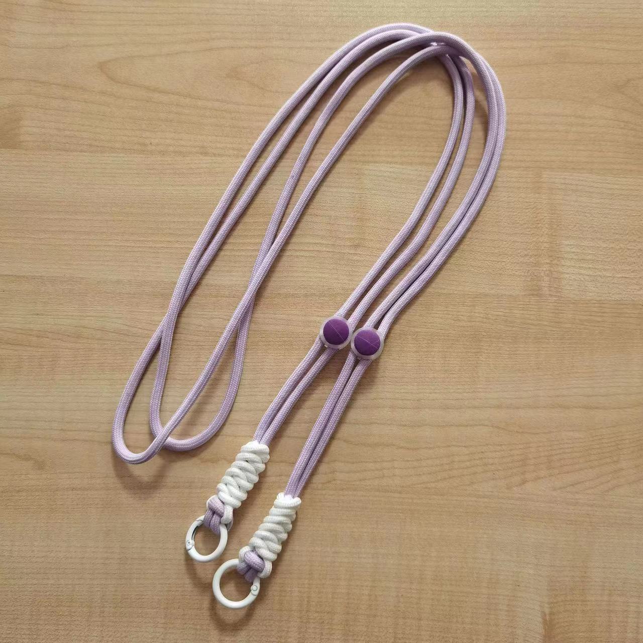 

100cm Mobile Phone Chain Double-Strand Rope Anti-Lost Hanging Cord with Tether Tab Style K