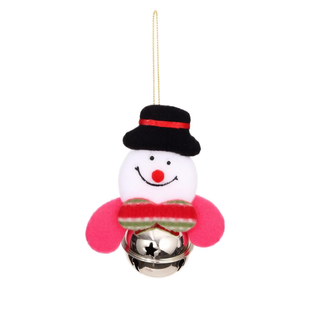 3D Christmas Bell Ornament Hanging Figurine Pendant for Holiday Tree Decorations
