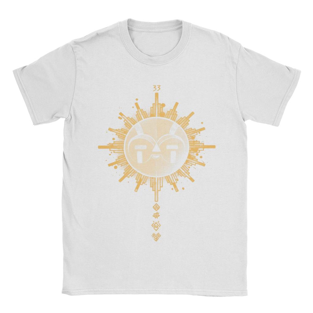 Mój przyjaciel maska Clair Obscur Ekspedycja 33 Koszulka Męska Czysta Bawełna Koszulka Vintage Okrągły Dekolt T-shirty Krótki Rękaw Ubrania 4XL 5XL