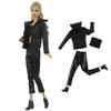 1 Set 11,5 Zoll Puppe Lederkleidung 1/6 Puppenkleid 29-32 CM Puppenmantel Für FR ST Puppenzubehör Kleidung Damen Partykleidung JJ