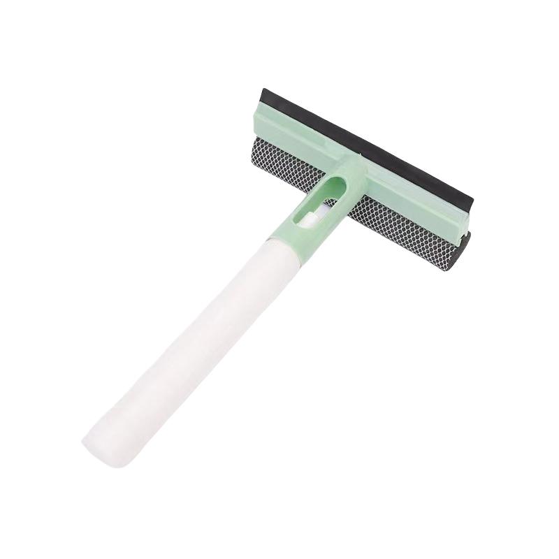 1 шт. 3 в 1 щетка для мытья окон стеклоочиститель для зеркала в ванной комнате с распылителем двухсторонний очиститель окон скребок стеклоочиститель зелёный