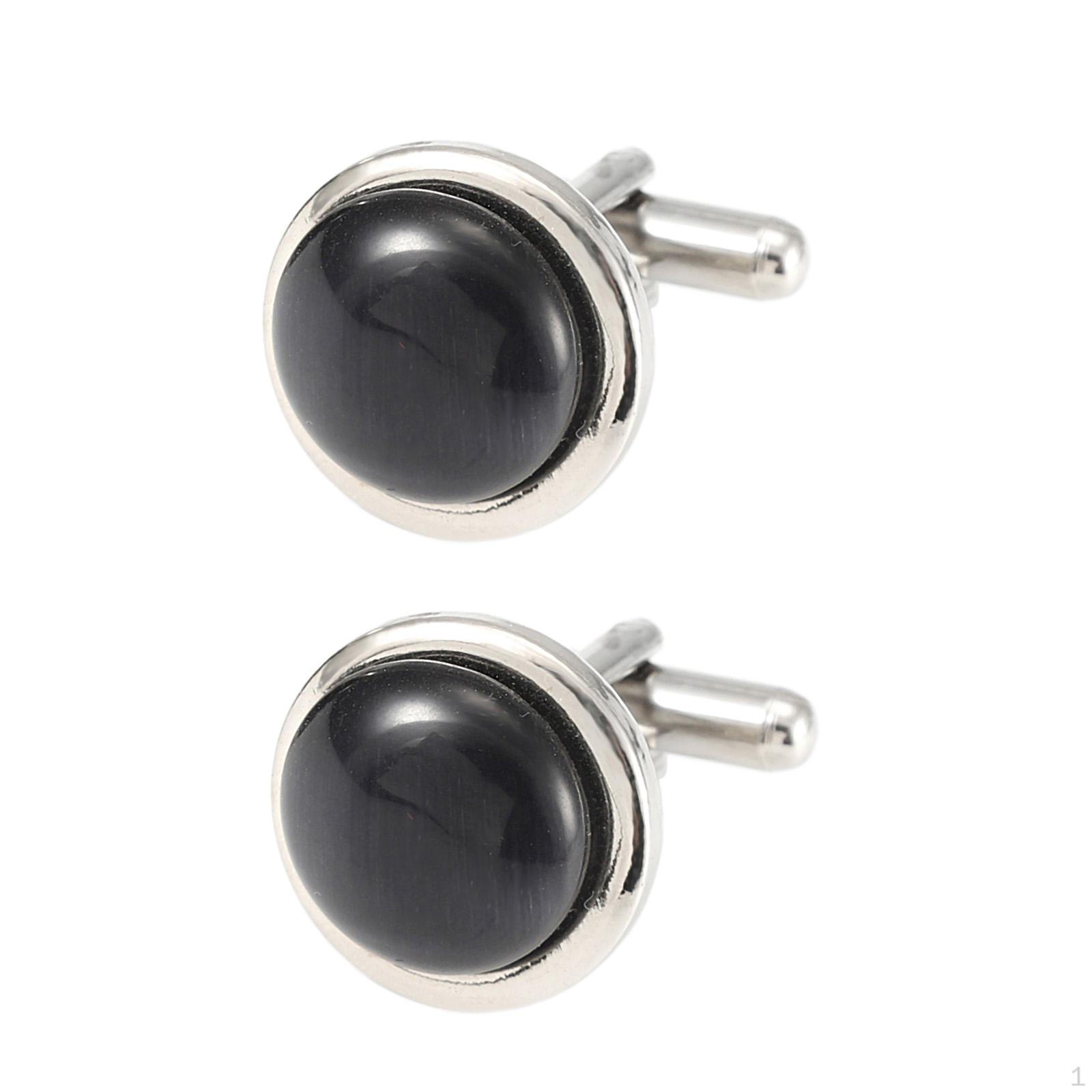 

Запонки для мужчин, запонки для рубашек, пуговицы, платье, выпускной, чёрный