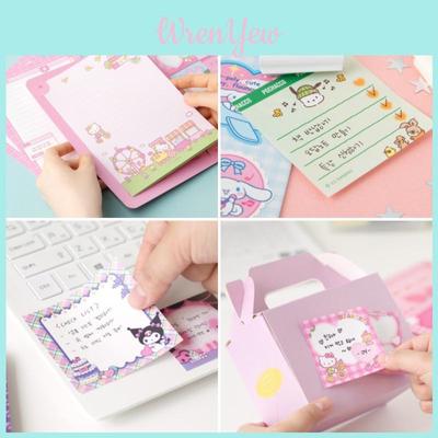 Cardboard Cartoon Sticky Notes Notebook With Removable Pages For Students And Gift Giving