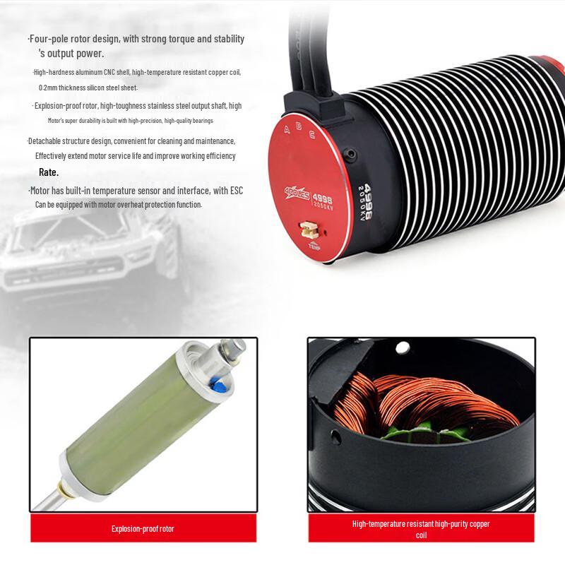 Jiangming 4985 1580KV RC Brushless Motor