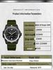SANDA Solar-Powered Sports Watch: Durable, Waterproof with Long Battery Life and Luminous Quartz Design.