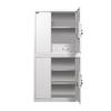 TIGER Steel Anti-Theft Double Door Office File Cabinet with Fingerprint Lock