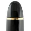Great MONTBLANC fountain pen Meisterstück 149 white star Black gold 14K mens Used