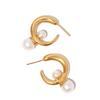 High-End Light Luxury Temperament Pearl Tide Earrings, Earrings, Exquisite Niche Design, Simple Earrings, Women