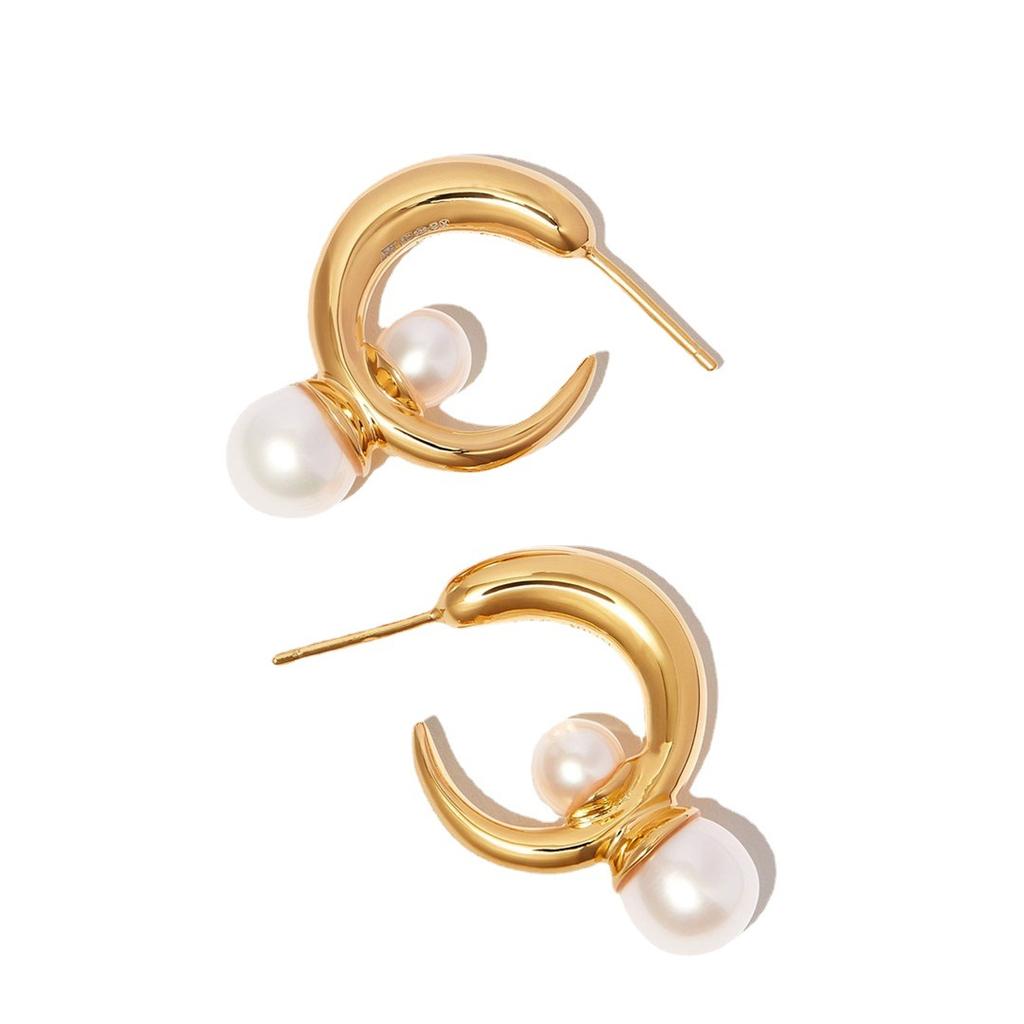 High-End Light Luxury Temperament Pearl Tide Earrings, Earrings, Exquisite Niche Design, Simple Earrings, Women