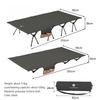 Upgrade 4 Rods Widen Folding Camping Cot Bed 80/90cm Portable Ultralight Outdoor Travel Sleeping Bed 1-2 Person Camp Folding Bed