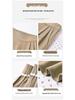 Women's Casual Ice Silk Pleated High-Waisted Pants - Summer Petite, Thin & Slimming Suit Pants