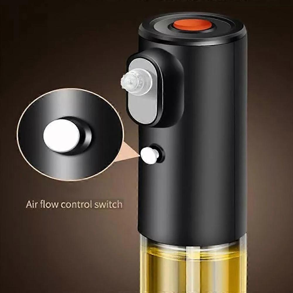 Elektrischer Buttersprüher, kontinuierliche Sprühfunktion mit Portionskontrolle, 200-ml-Ölsprüher