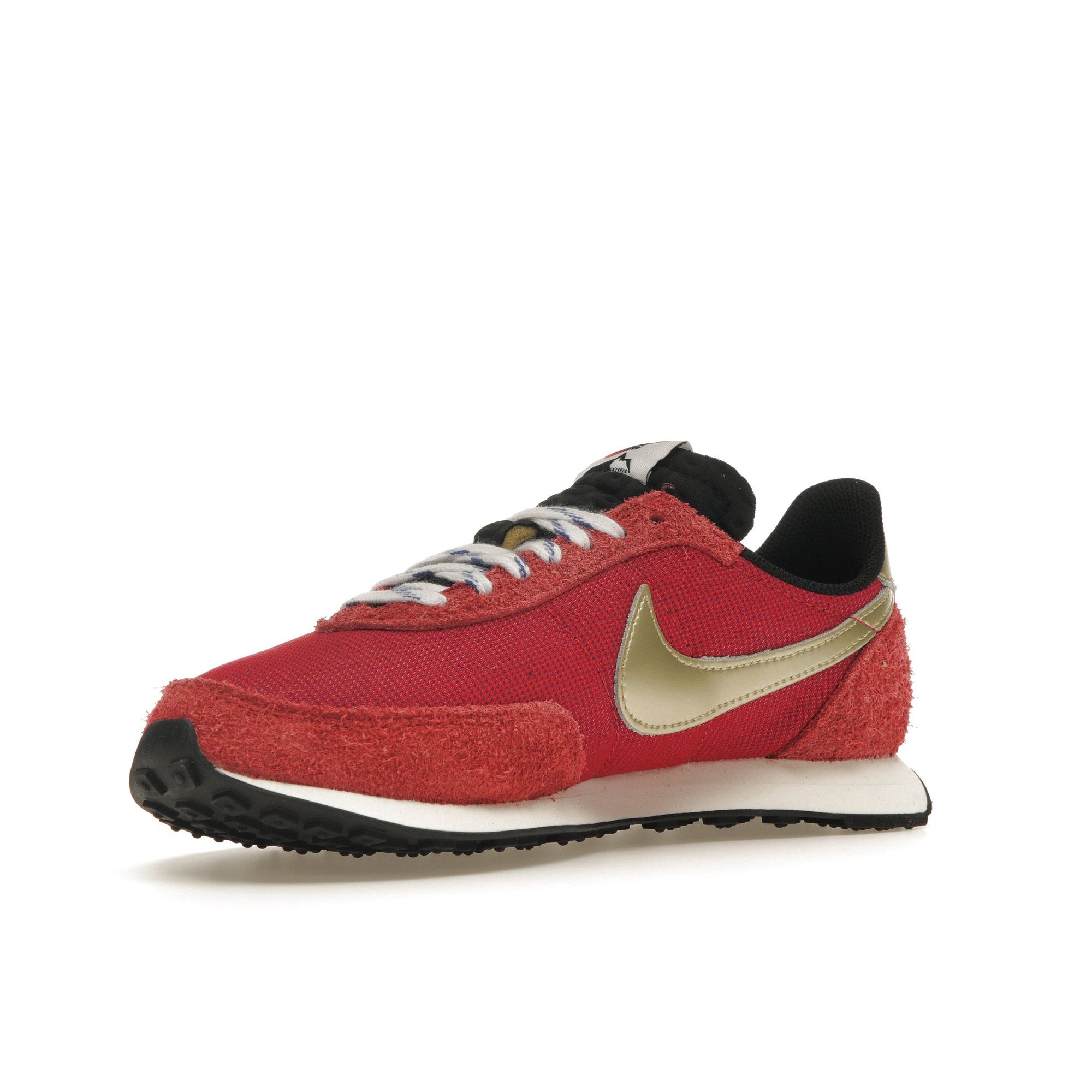 Мужские кроссовки Nike Waffle Trainer 2 SD Gym Red Metallic Gold Star Hyper-Royal Black — фото 4