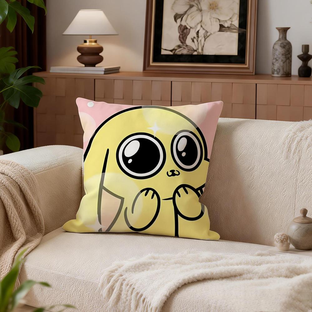 Cute Chikn Nuggit Cushion Cover Cushion Cover Set 4Pcs 50x50 45x45 40x40 Pillowcase Decorative Sofa Home Decor