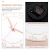 SAFIGLE Wall Clock, Radio-Controlled Quartz Clock, Silent, Continuous Second Hand, Stylish, Nordic Style, Simple, Modern Design, Easy to Read Large