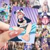 61pcs Barefoot Cute Anime Girl Stickers For Scrapbooking Stickers Material Kids Gift