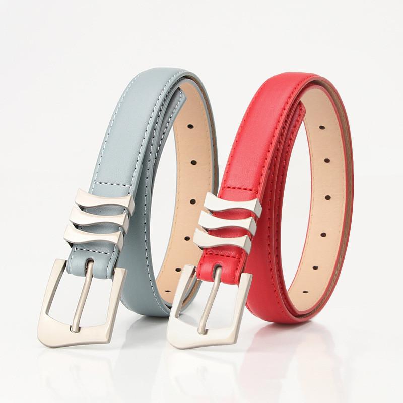 Fashion Minimalist Faux Leather Belt With Irregular Design For Elegant Women