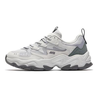 Meteor 2 Shock Absorption Low-Top Casual Shoes Men Sneakers Gray Green 112438855-2